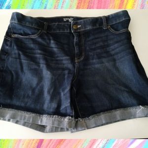 Terra & Sky Denim Shorts